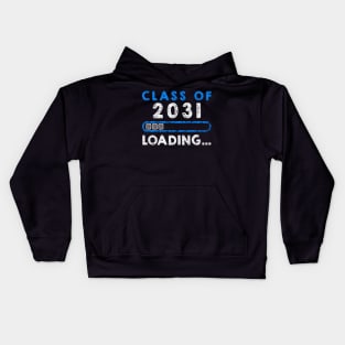 Class of 2031 Loading...Grow With Me. Kids Hoodie